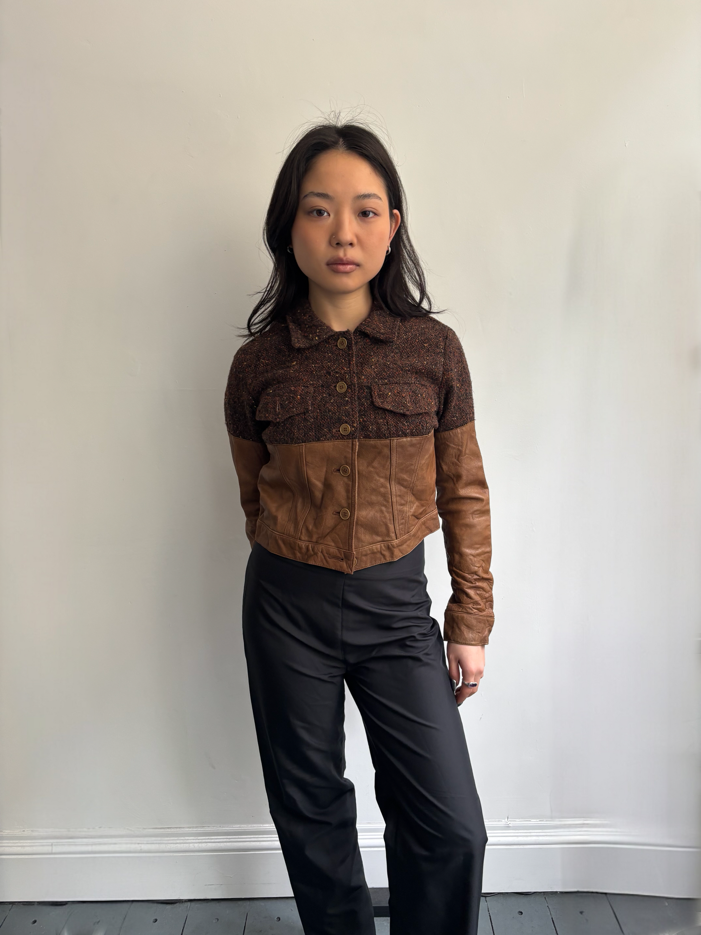 Paco Rabbanne Leather Jacket