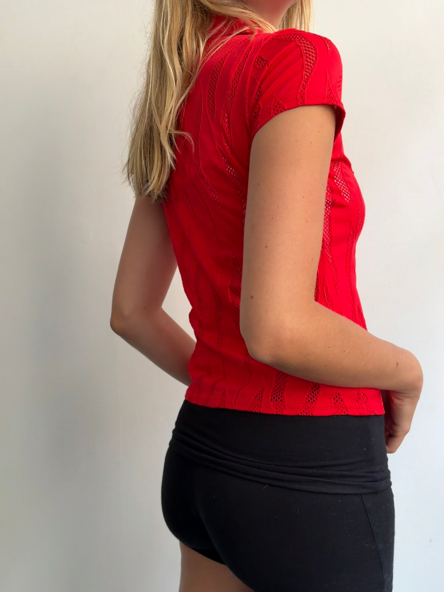 Red Short Sleeve Shirt