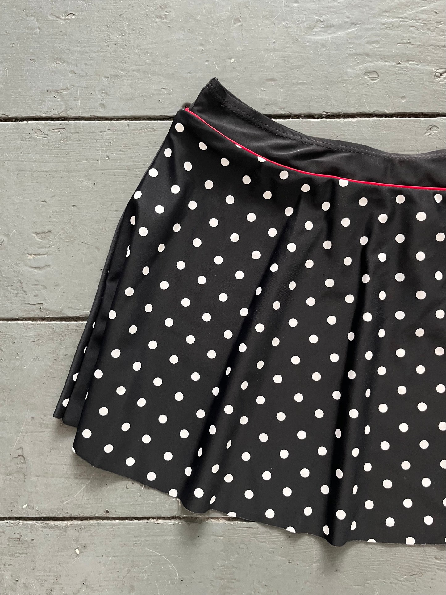 Polka Dot Mini Skirt