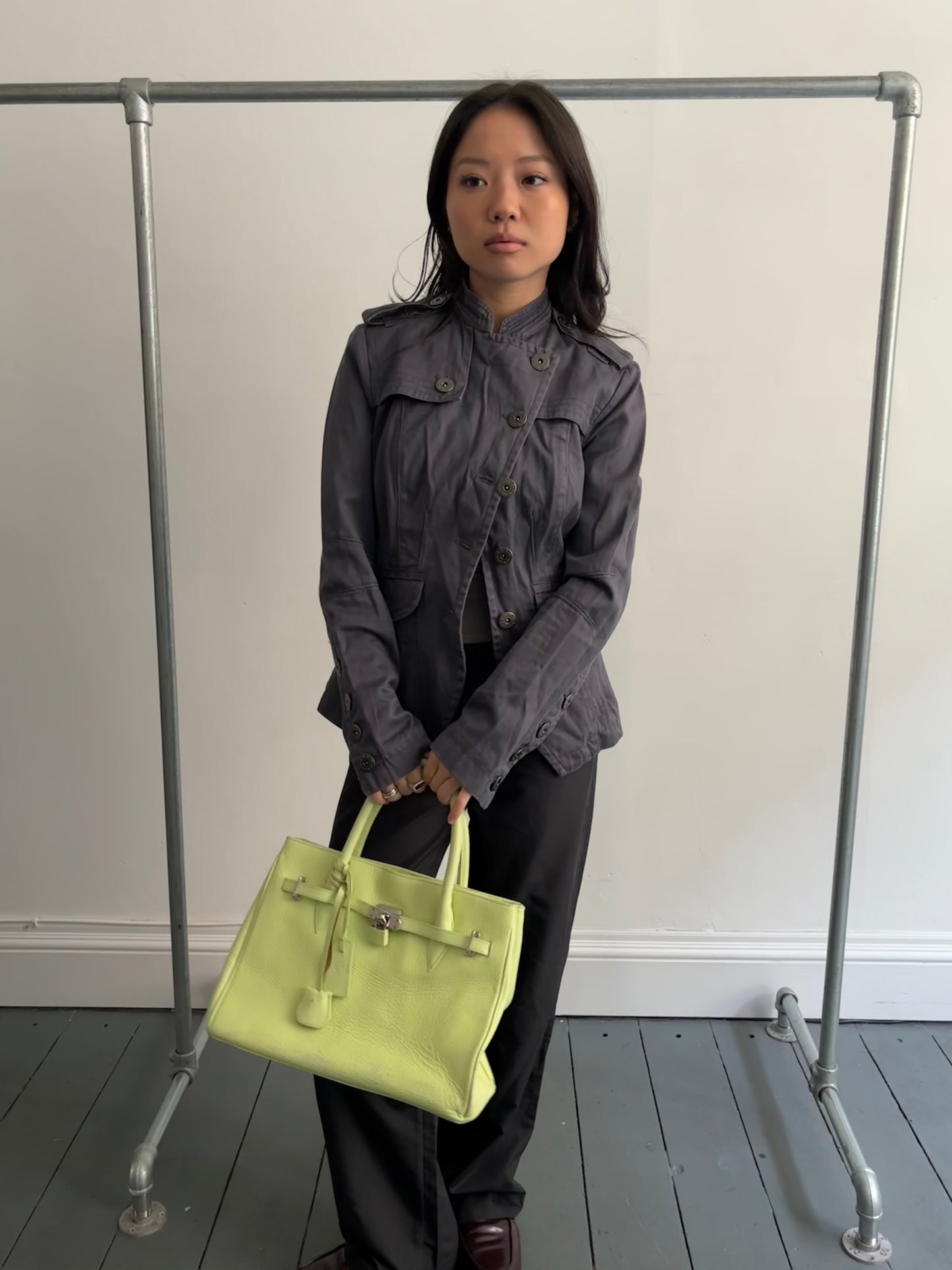 Mustard Leather 'Firkin'