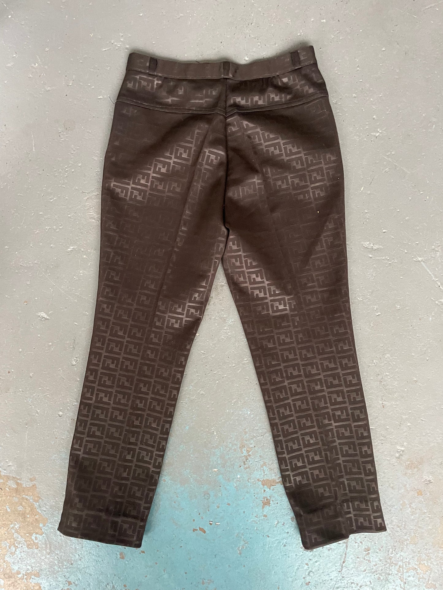 Fendi Zucca Monogram Trousers