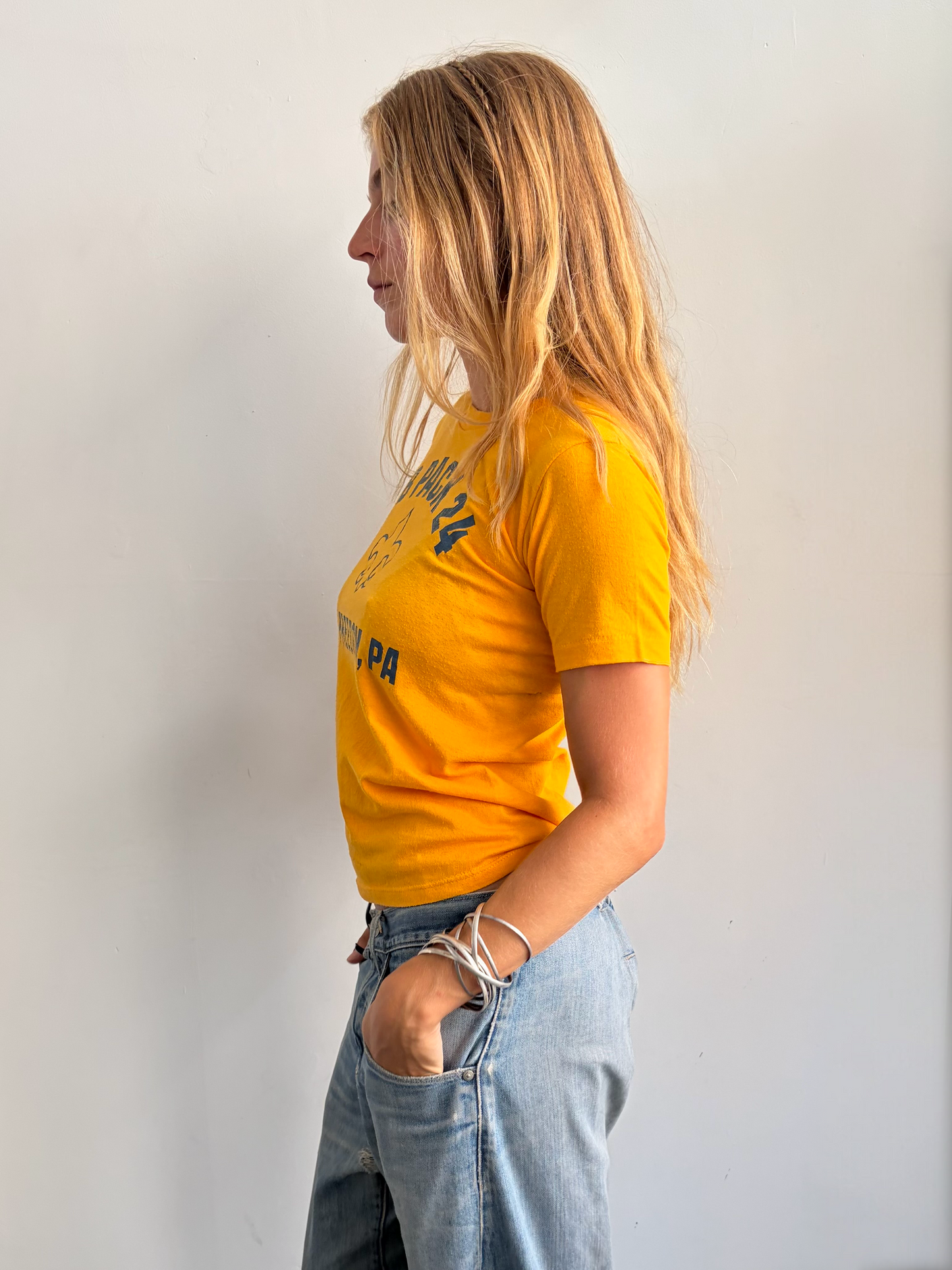 Orange Graphic Tee