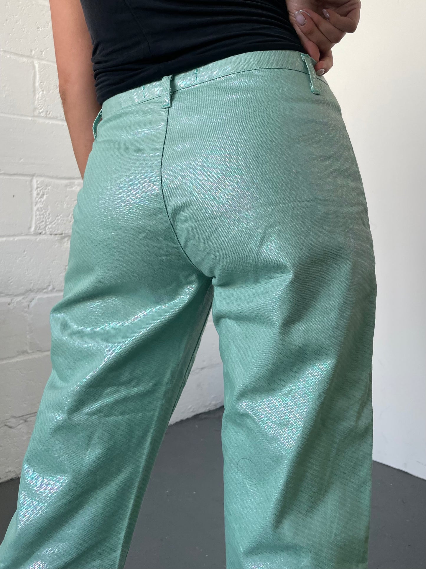 Mermaid 00s Cavalli Capri Trousers