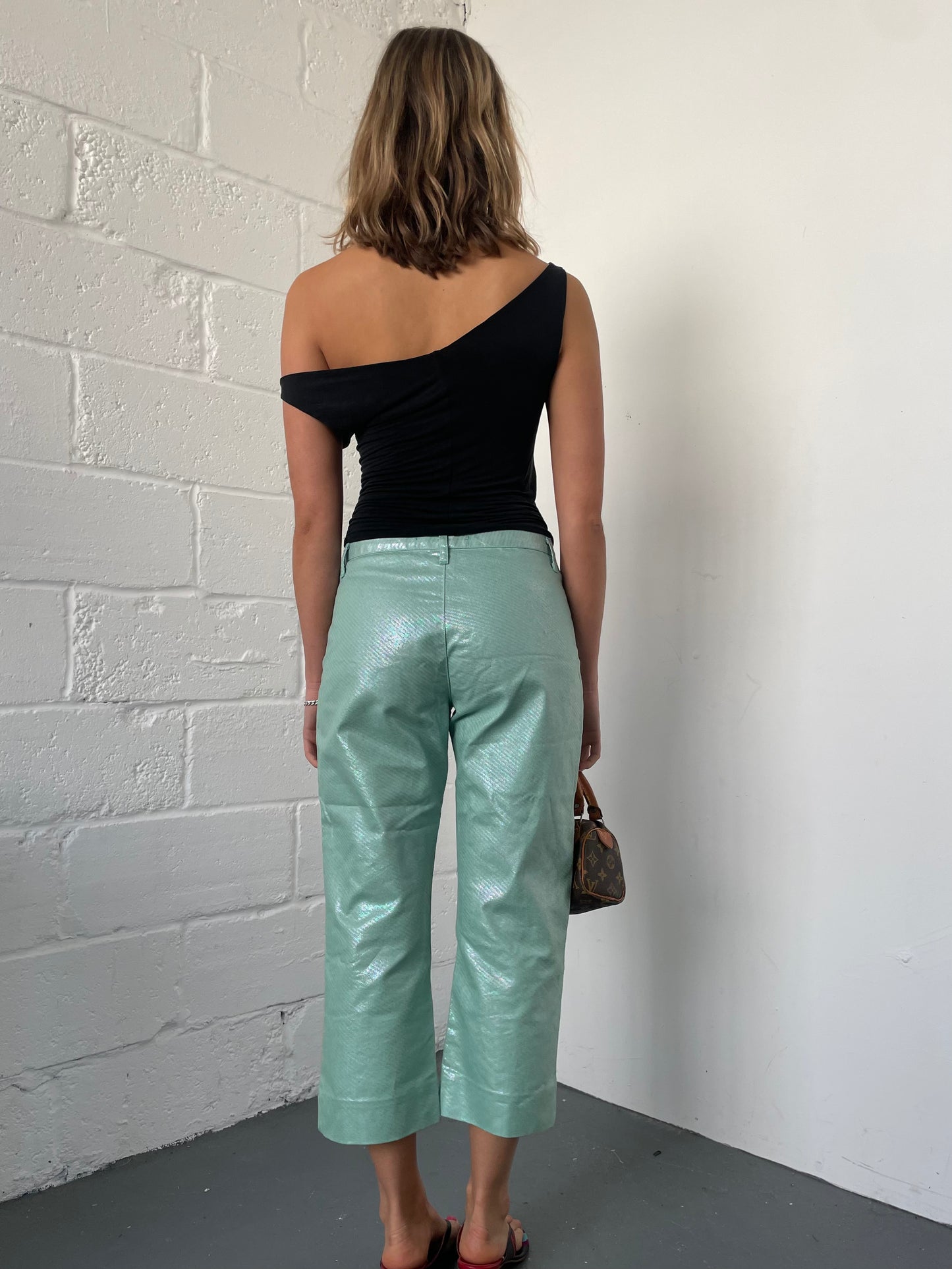 Mermaid 00s Cavalli Capri Trousers