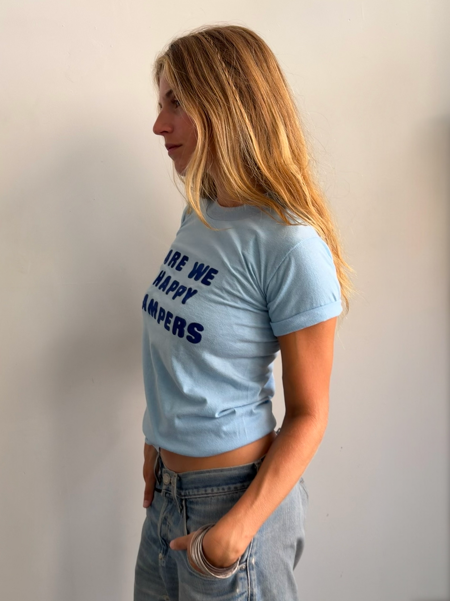 Blue Vintage Tee