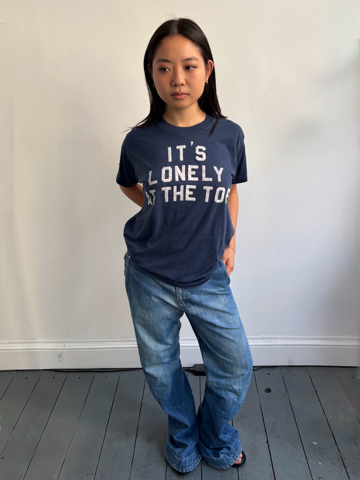 Navy Graphic Tee