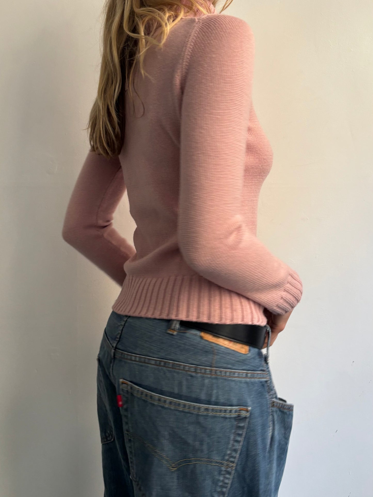 Pink Burberry Jumper