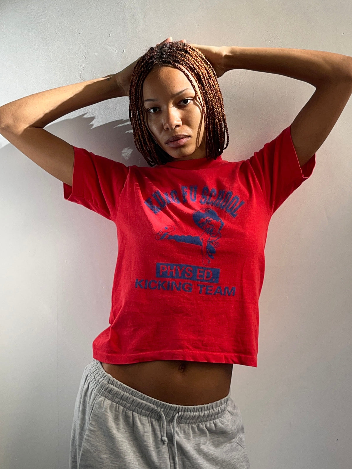 Bright Red Graphic Tee