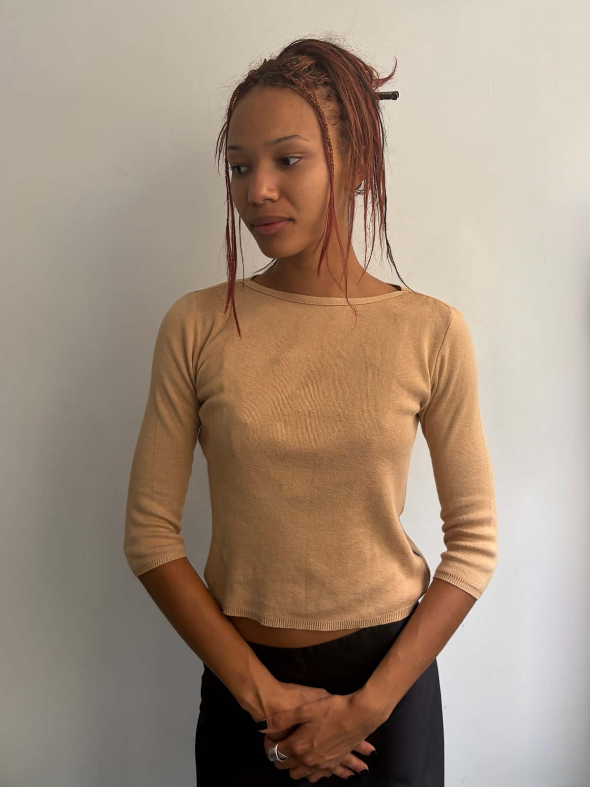Burberry boatneck top