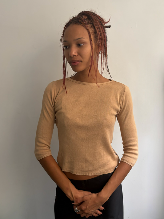 Burberry boatneck top