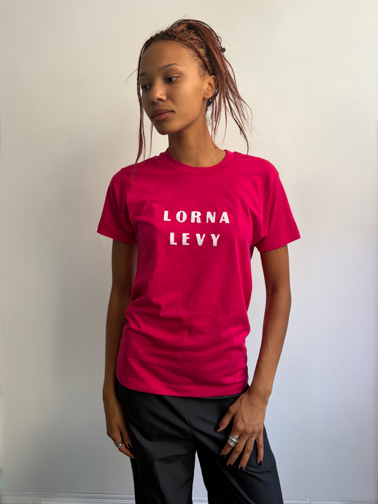 Hot Pink Single Stitch Tee