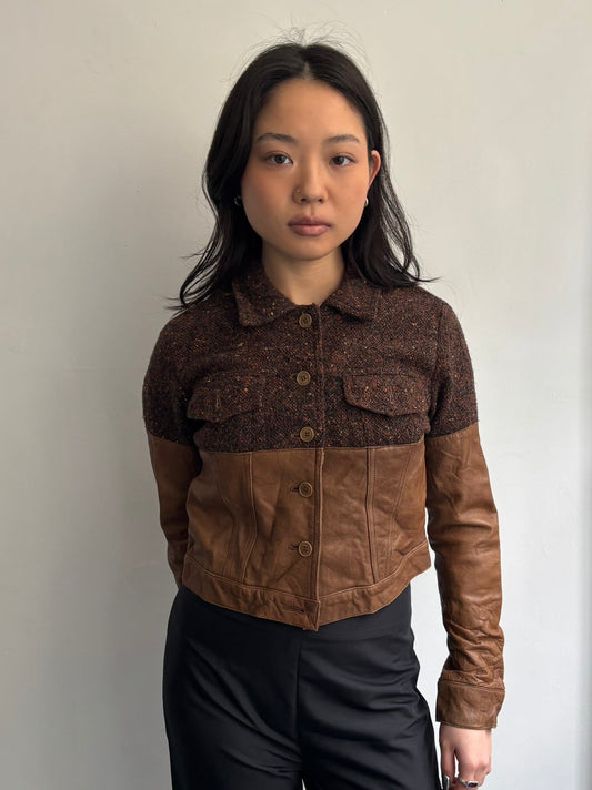 Paco Rabbanne Leather Jacket