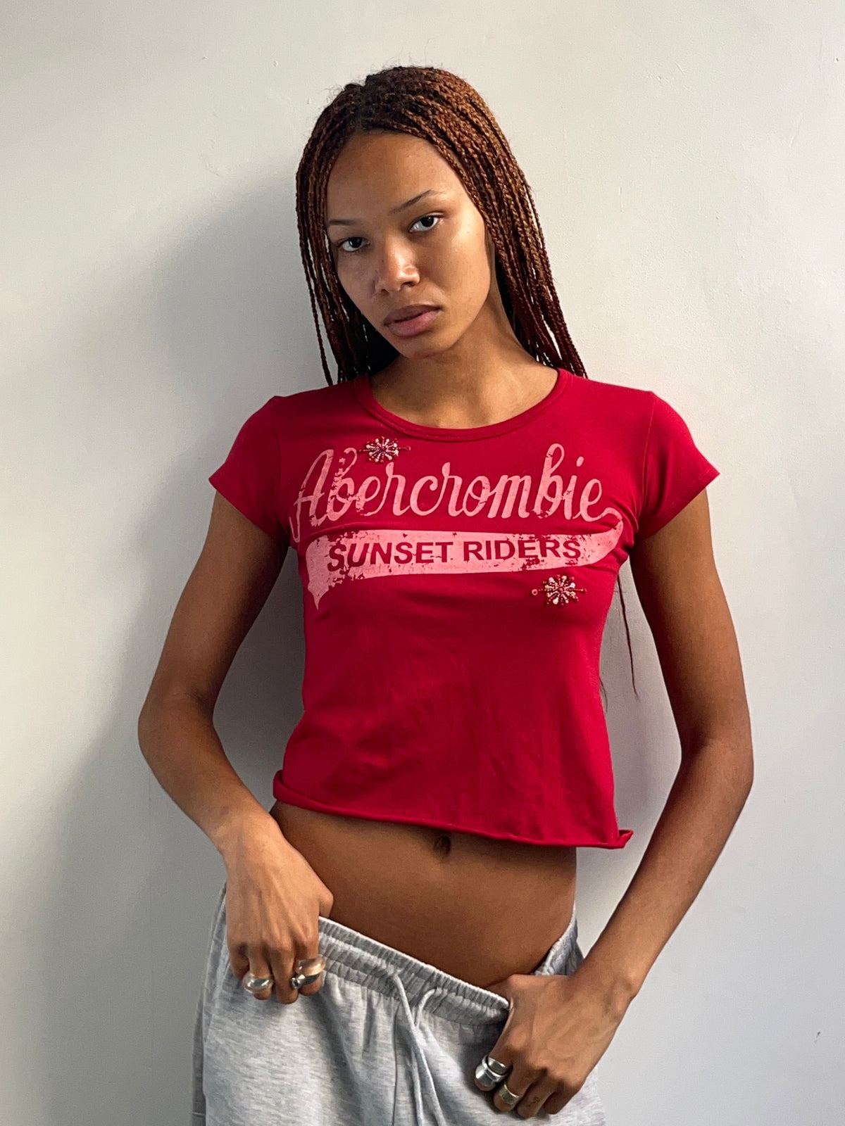 Red Abercrombie Tee