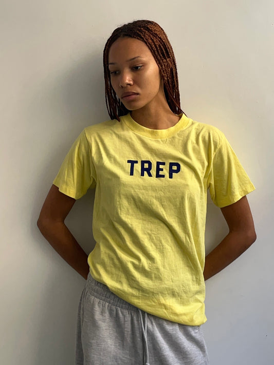 Light Yellow Graphic Tee