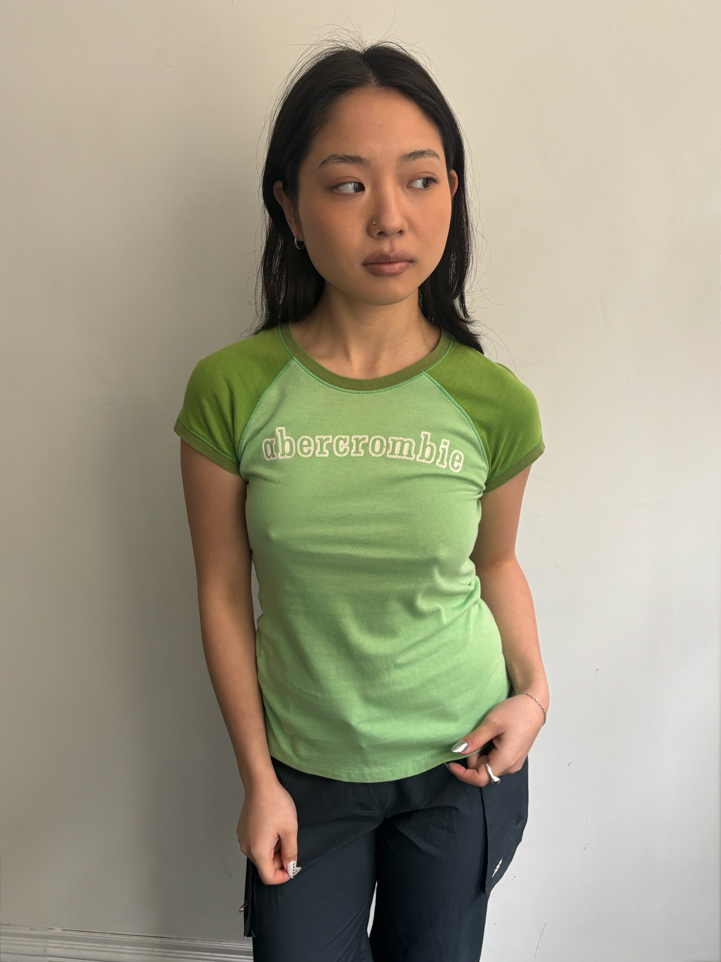 Green Abercrombie Tee