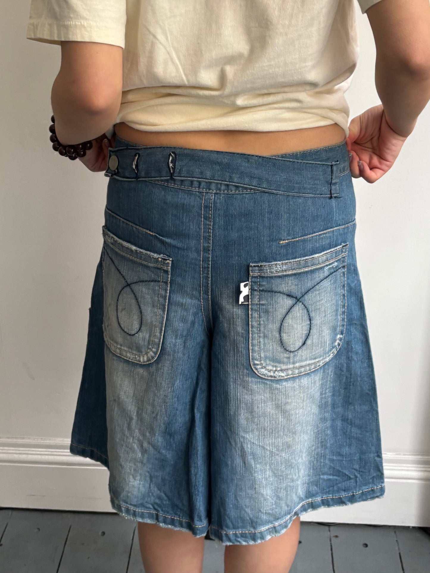 Jorts with Strap