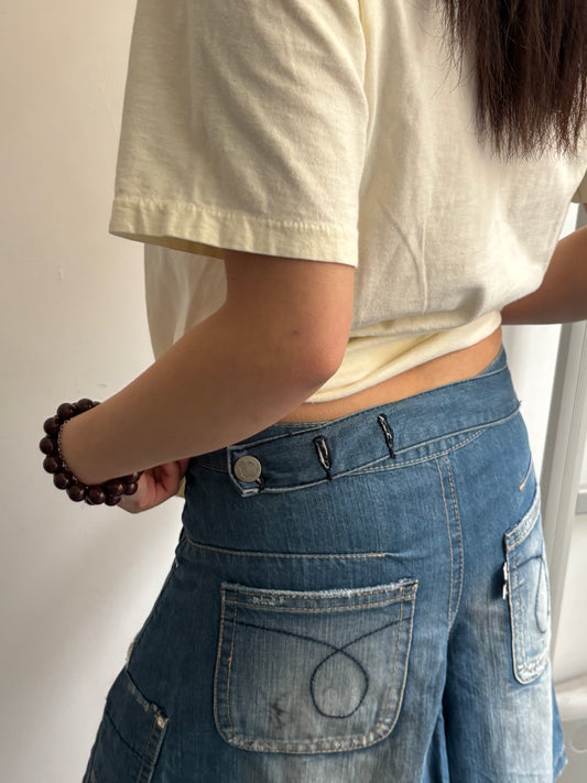 Jorts with Strap