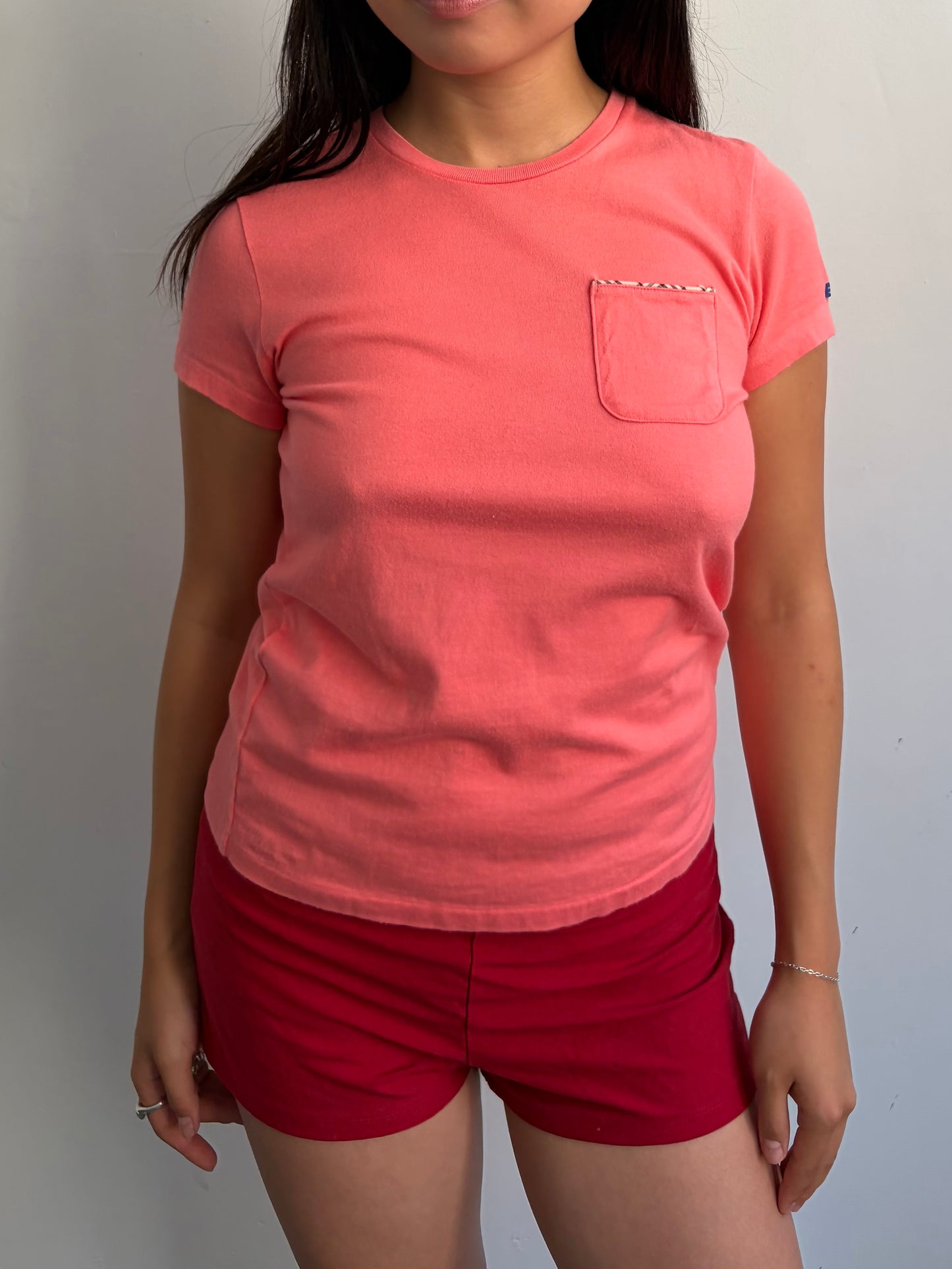 Pink Burberry Baby Tee