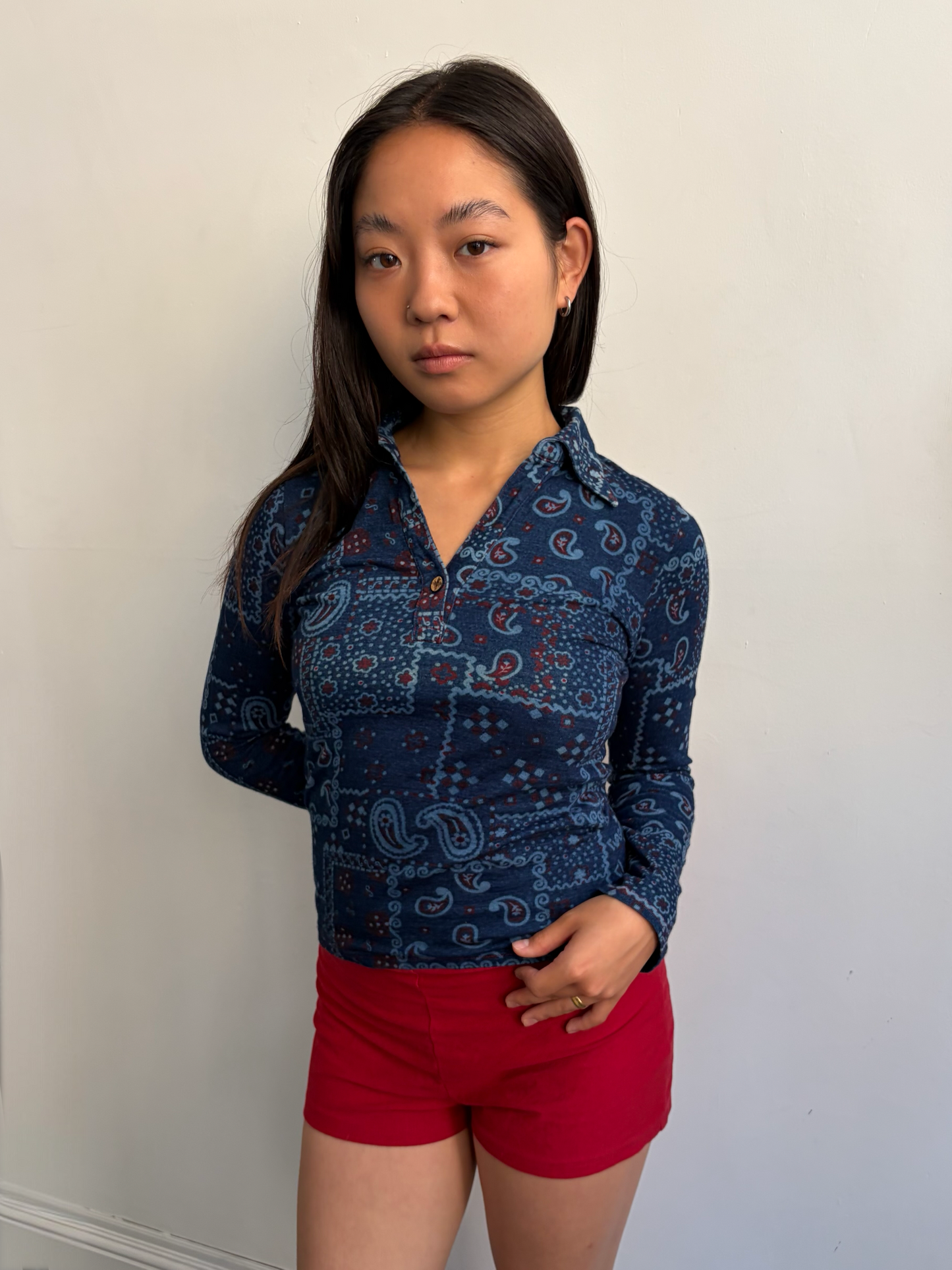 Hysteric Glamour Paisley Blouse