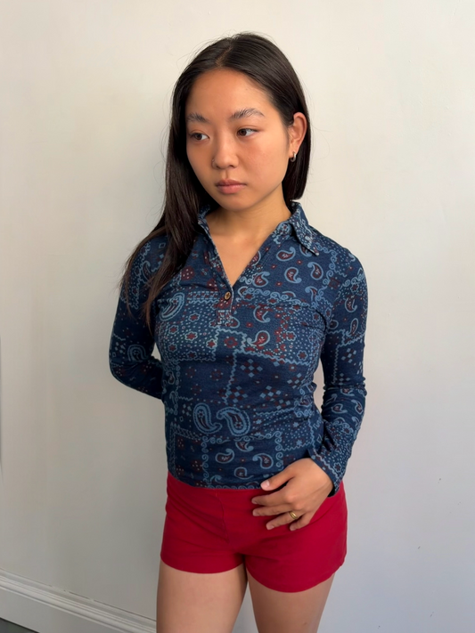 Hysteric Glamour Paisley Blouse