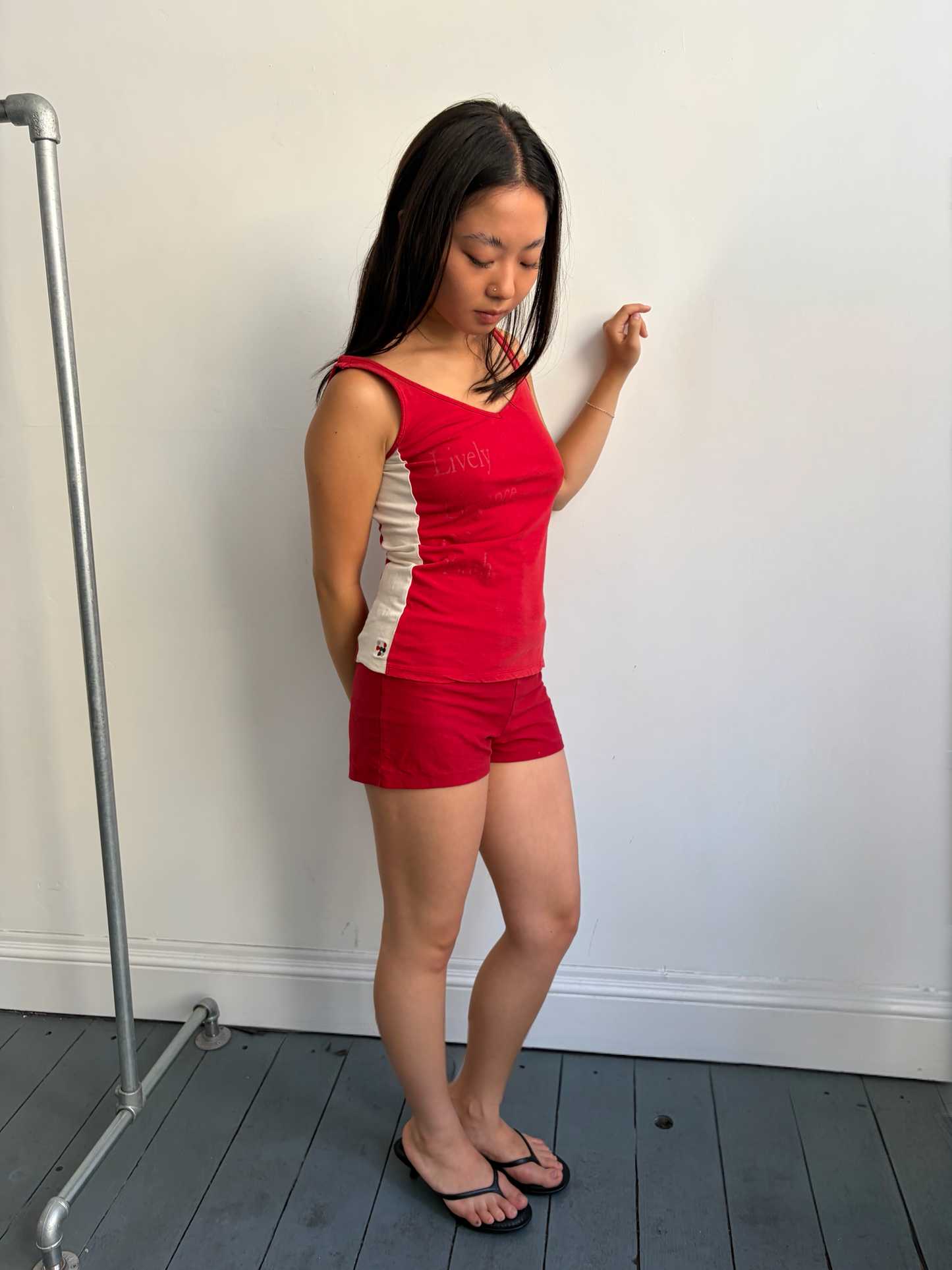 Red Burberry Tank