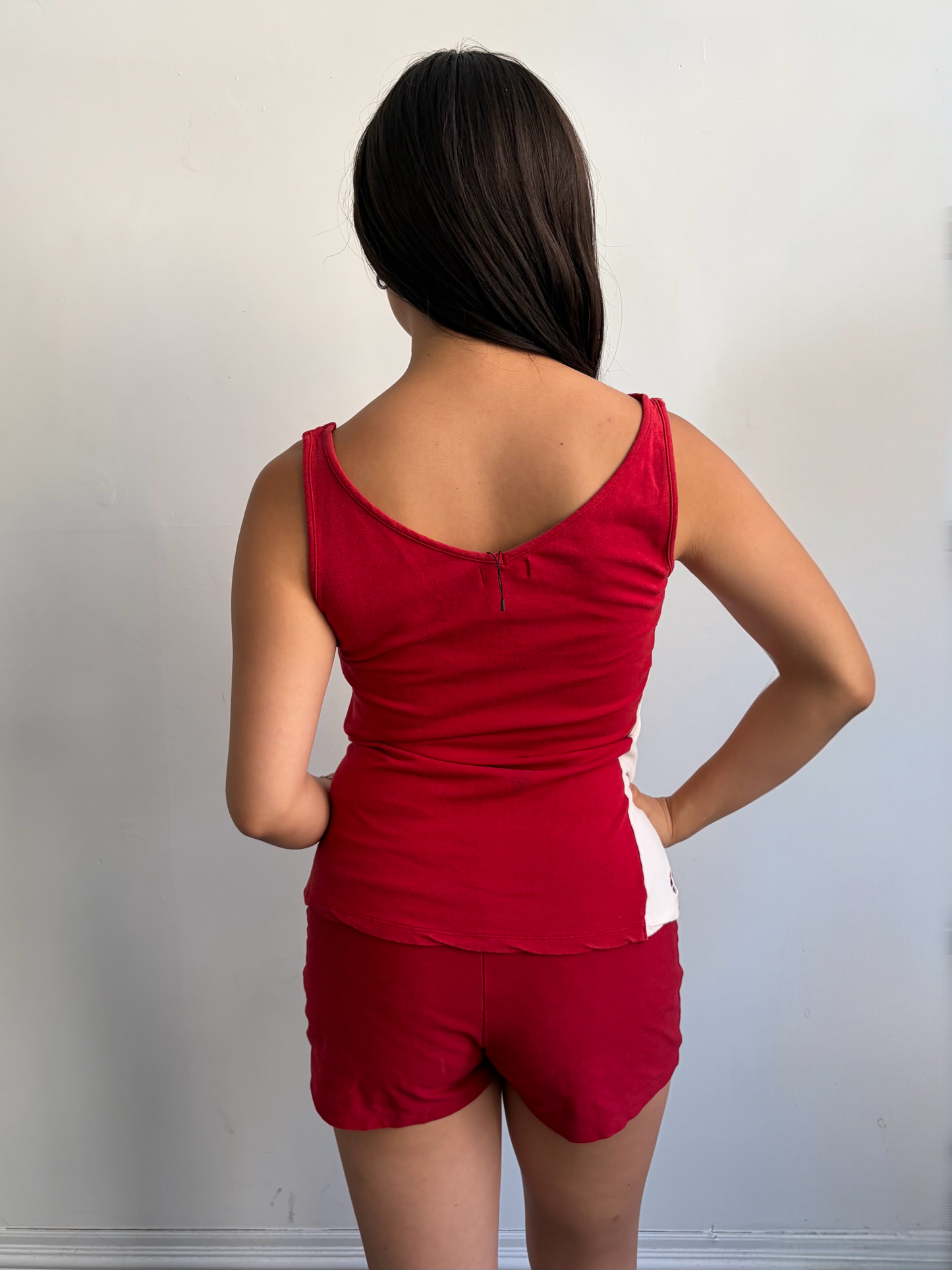 Red Burberry Tank
