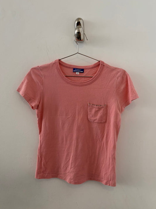 Pink Burberry Baby Tee