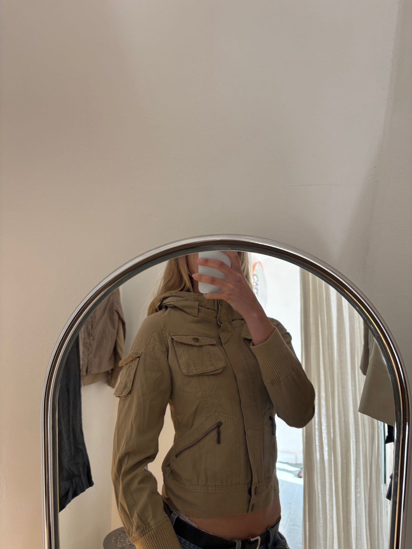 Fitted Cargo Jacket