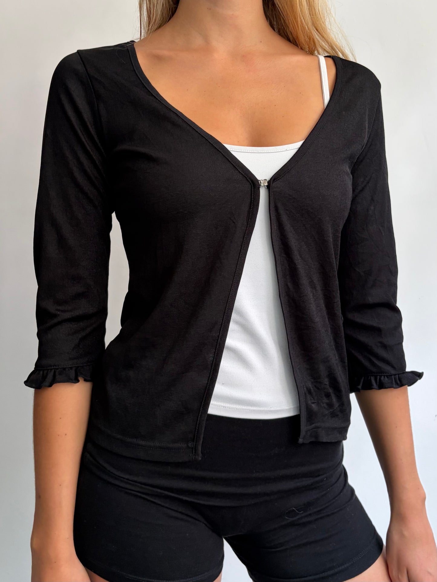 Black Slinky Cardigan