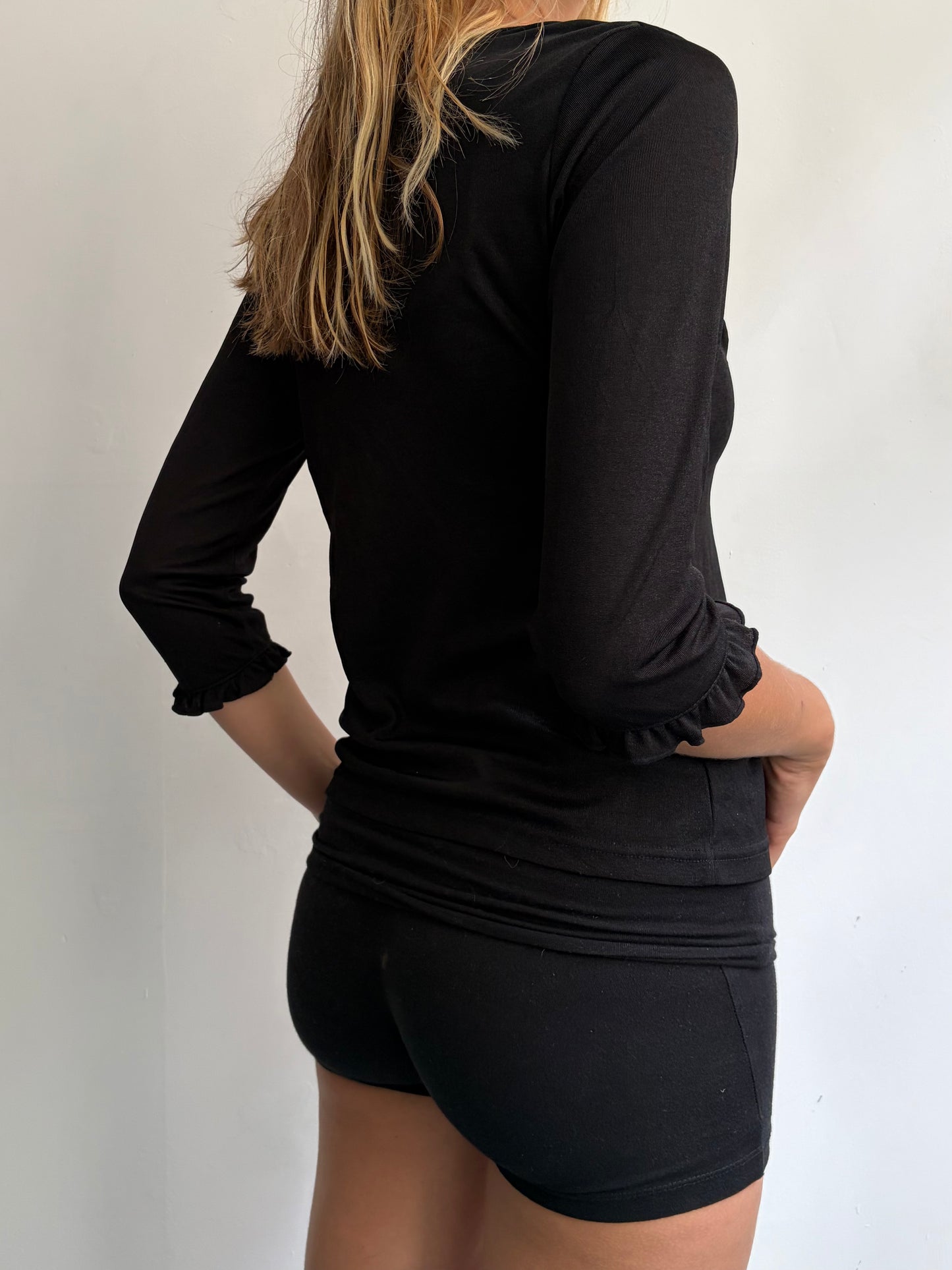 Black Slinky Cardigan