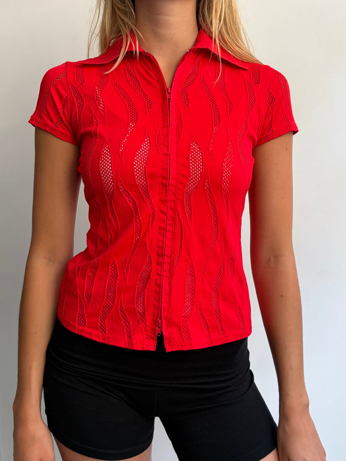 Red Short Sleeve Shirt