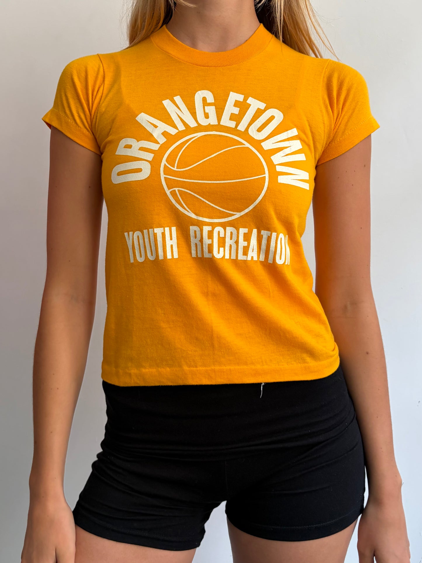 Bright Orange Athletic Tee