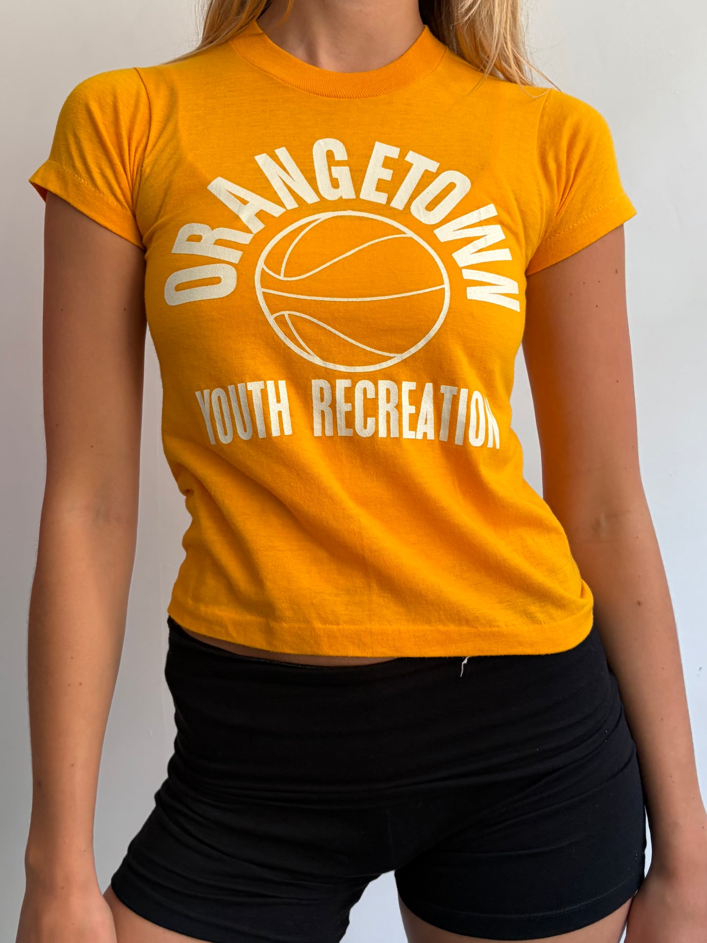 Bright Orange Athletic Tee