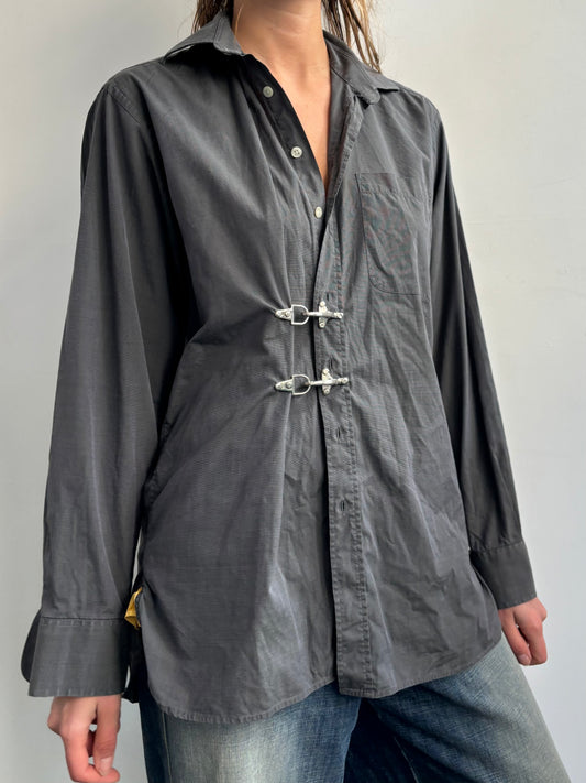Grey Fireman Clasp Shirt
