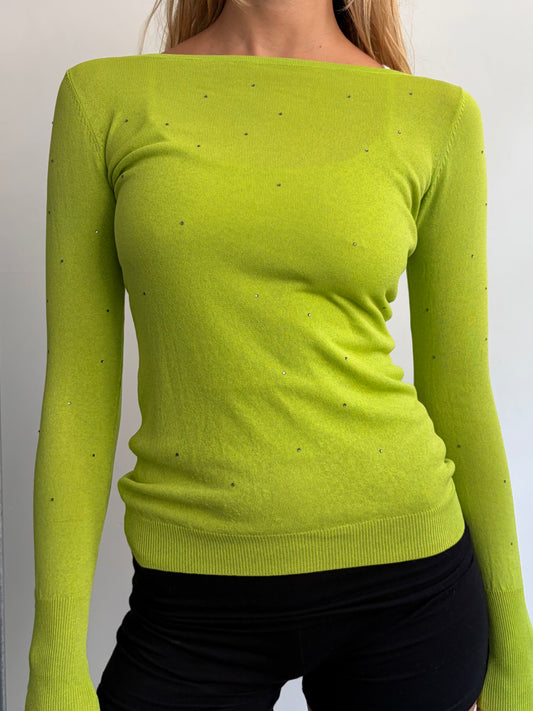 Neon Green Jumper