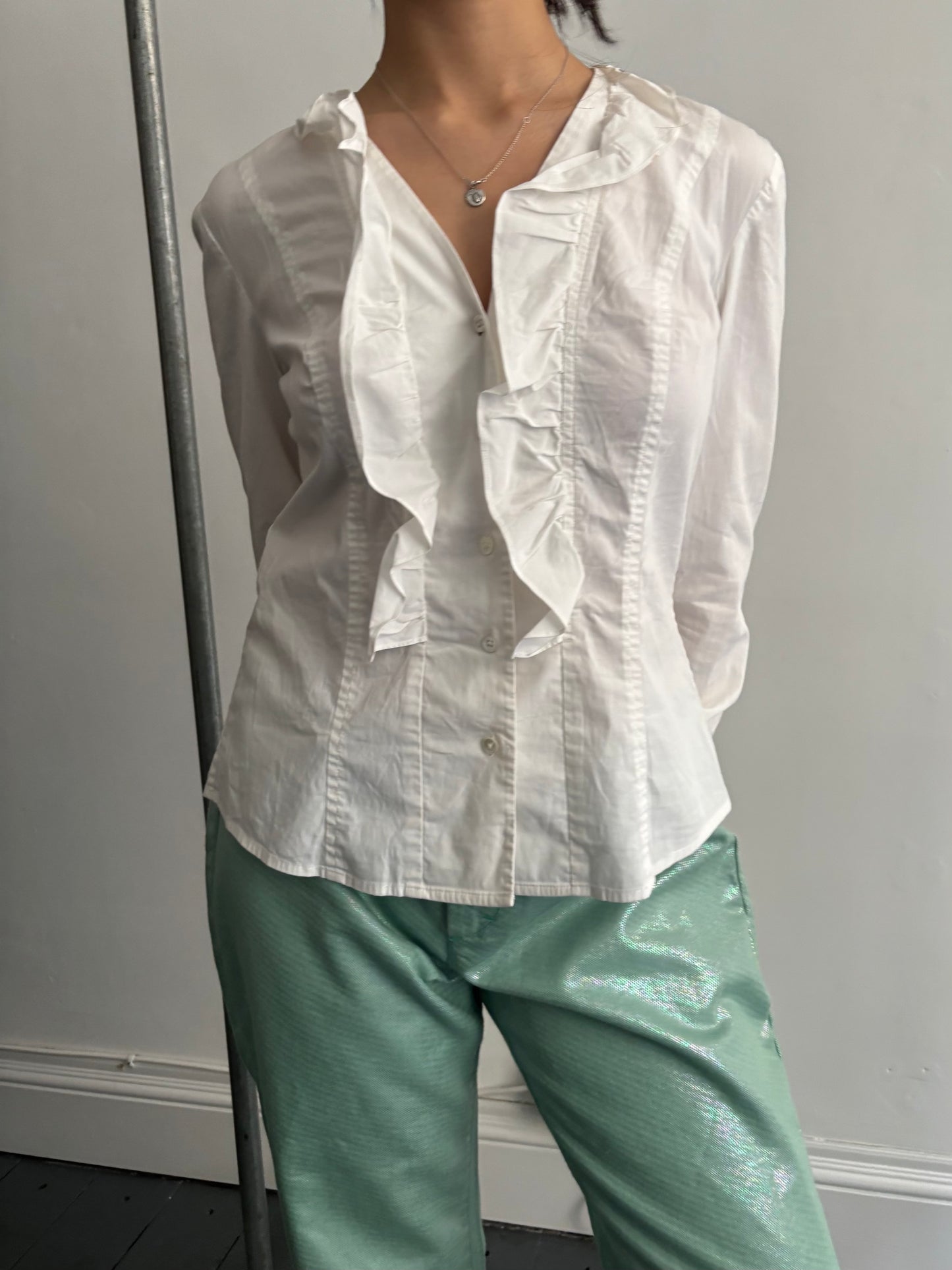 Mermaid 00s Cavalli Capri Trousers