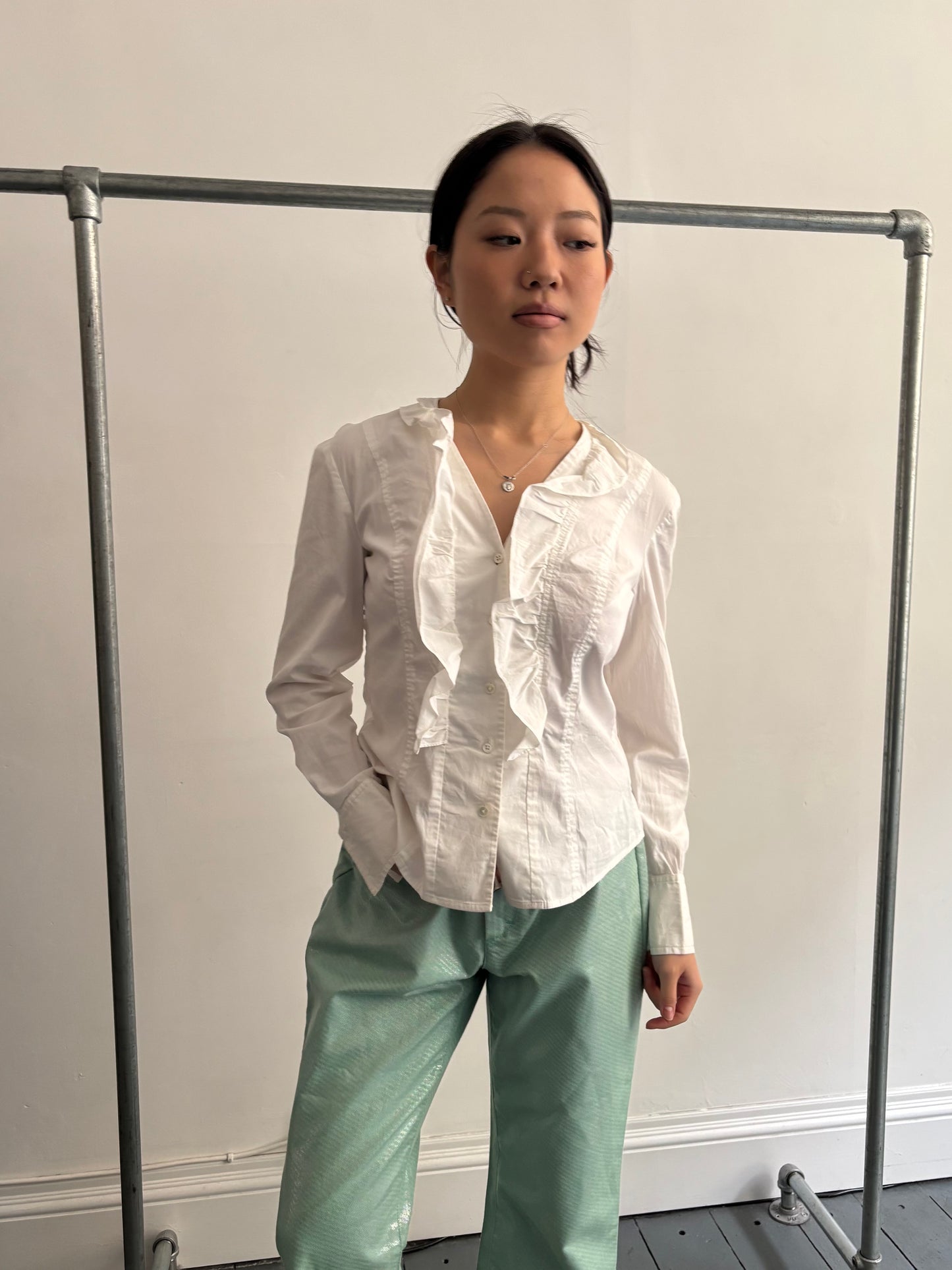 Mermaid 00s Cavalli Capri Trousers