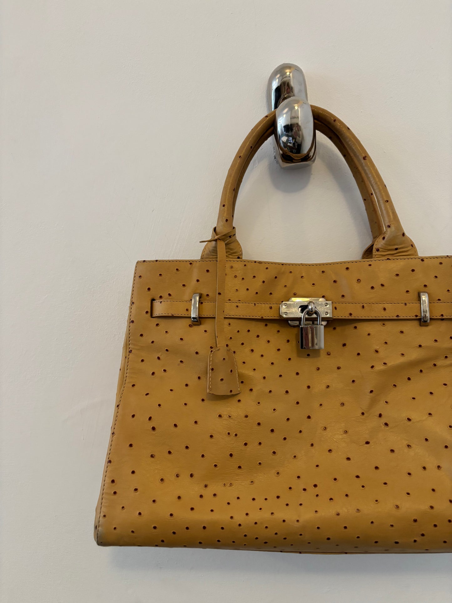 Mustard Leather 'Firkin'