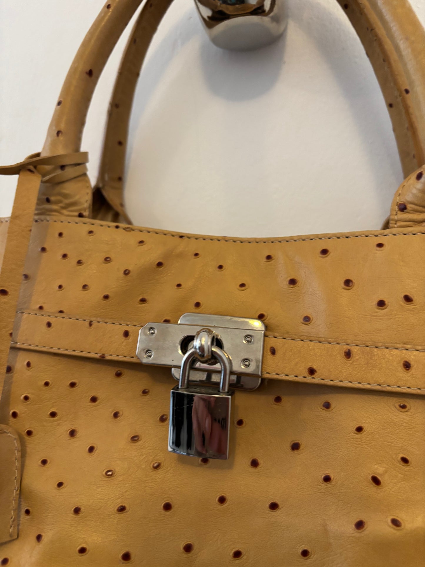 Mustard Leather 'Firkin'