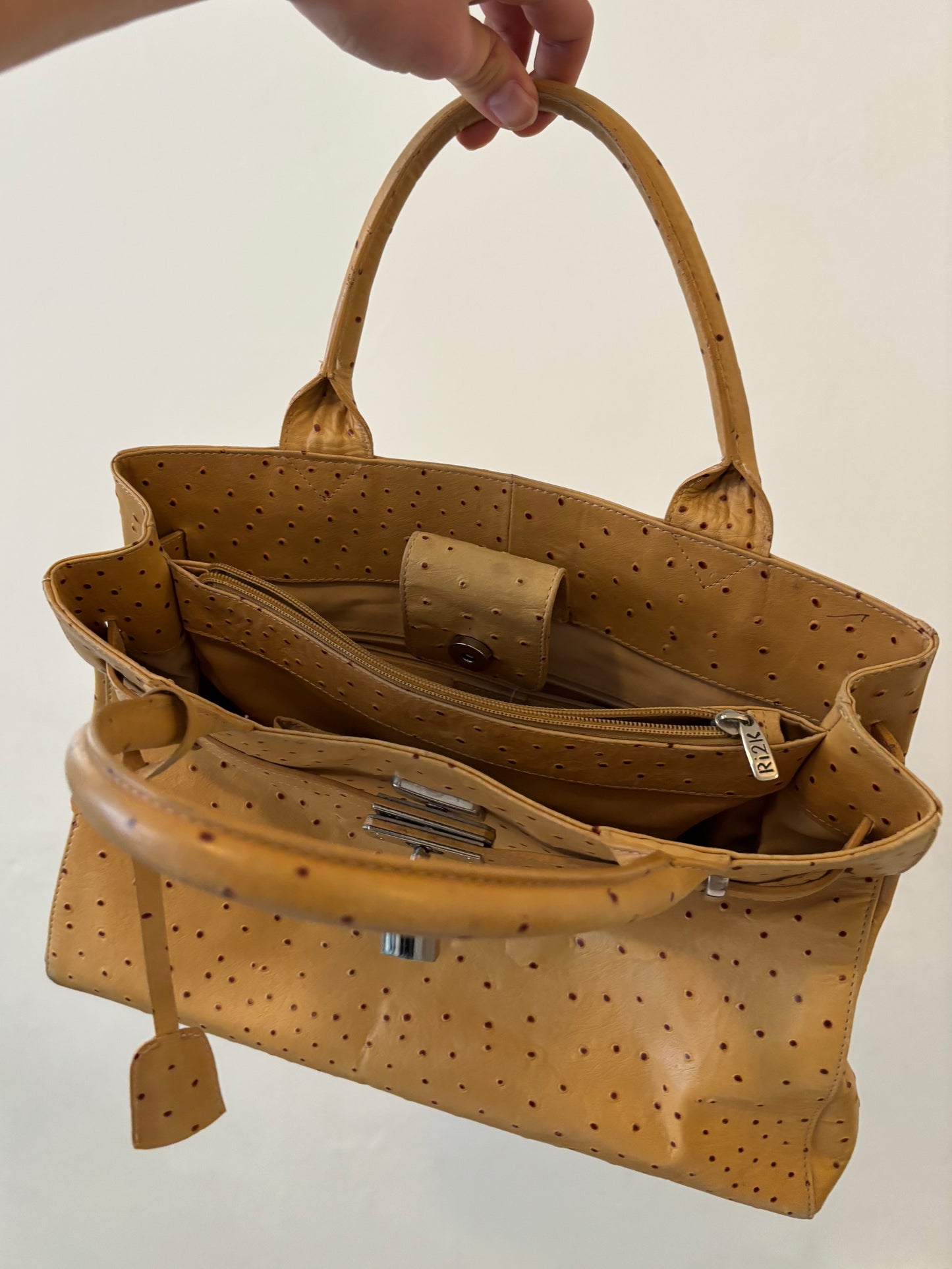 Mustard Leather 'Firkin'