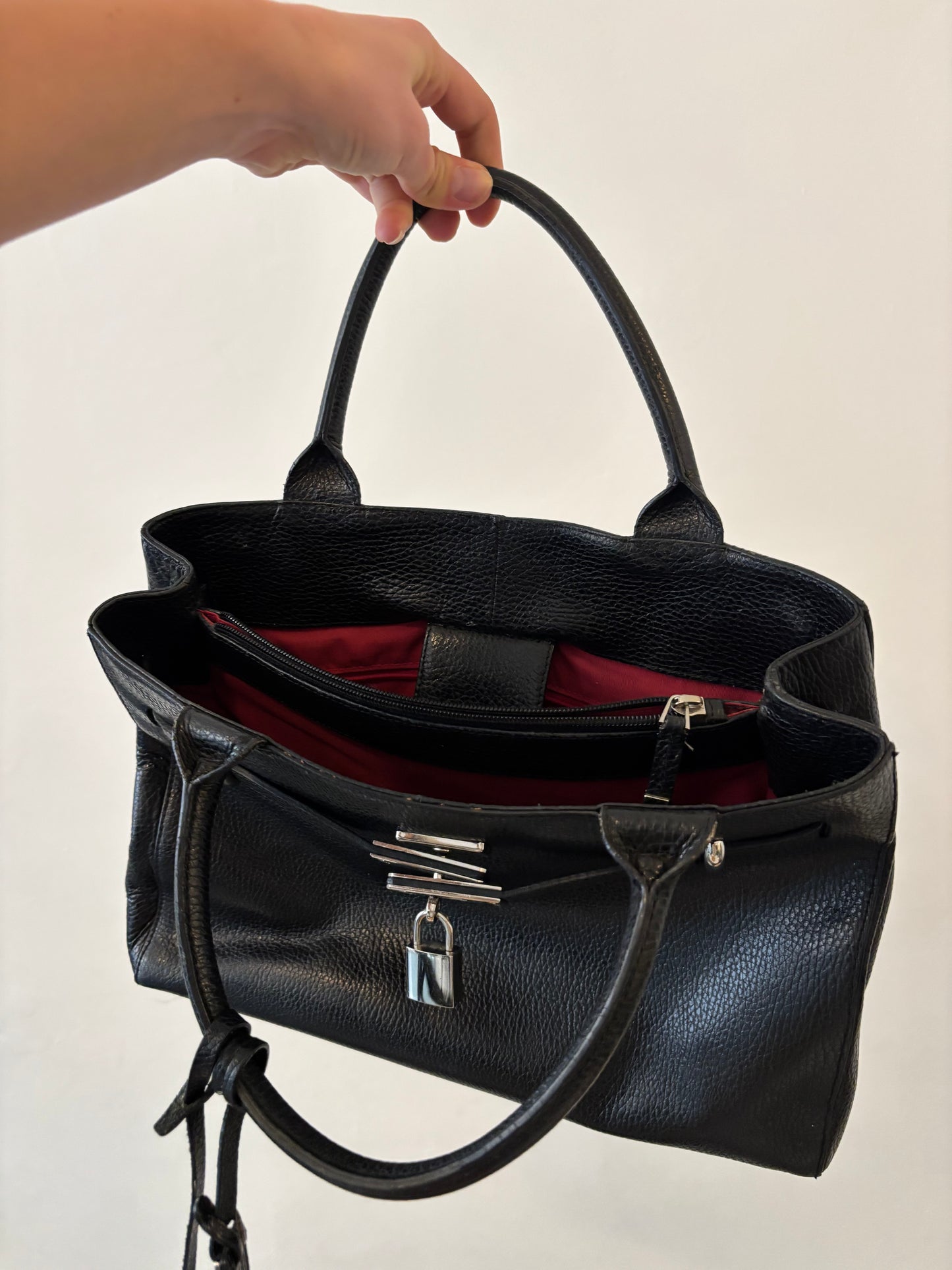 Black Leather 'Firkin'