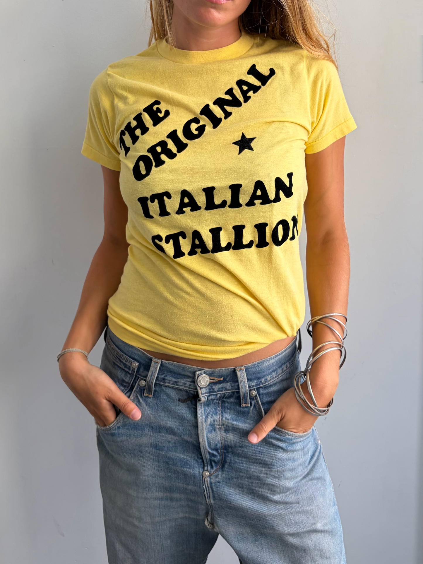 Yellow Graphic Tee