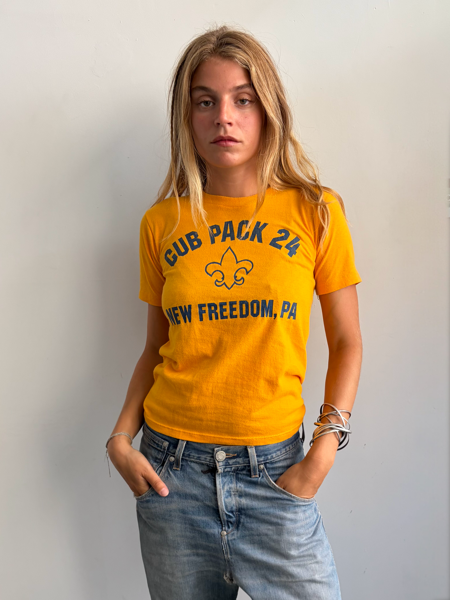 Orange Graphic Tee