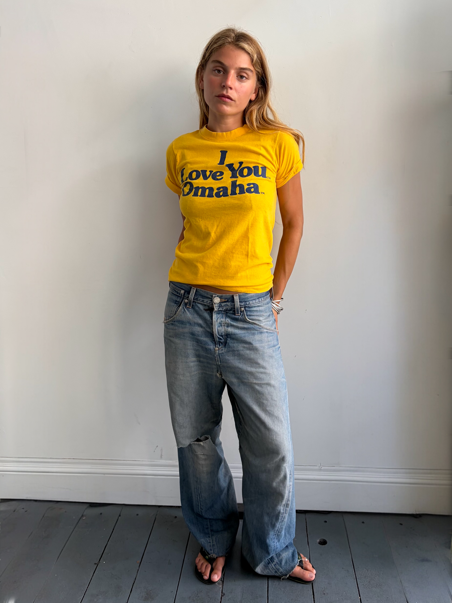 Yellow Graphic Tee