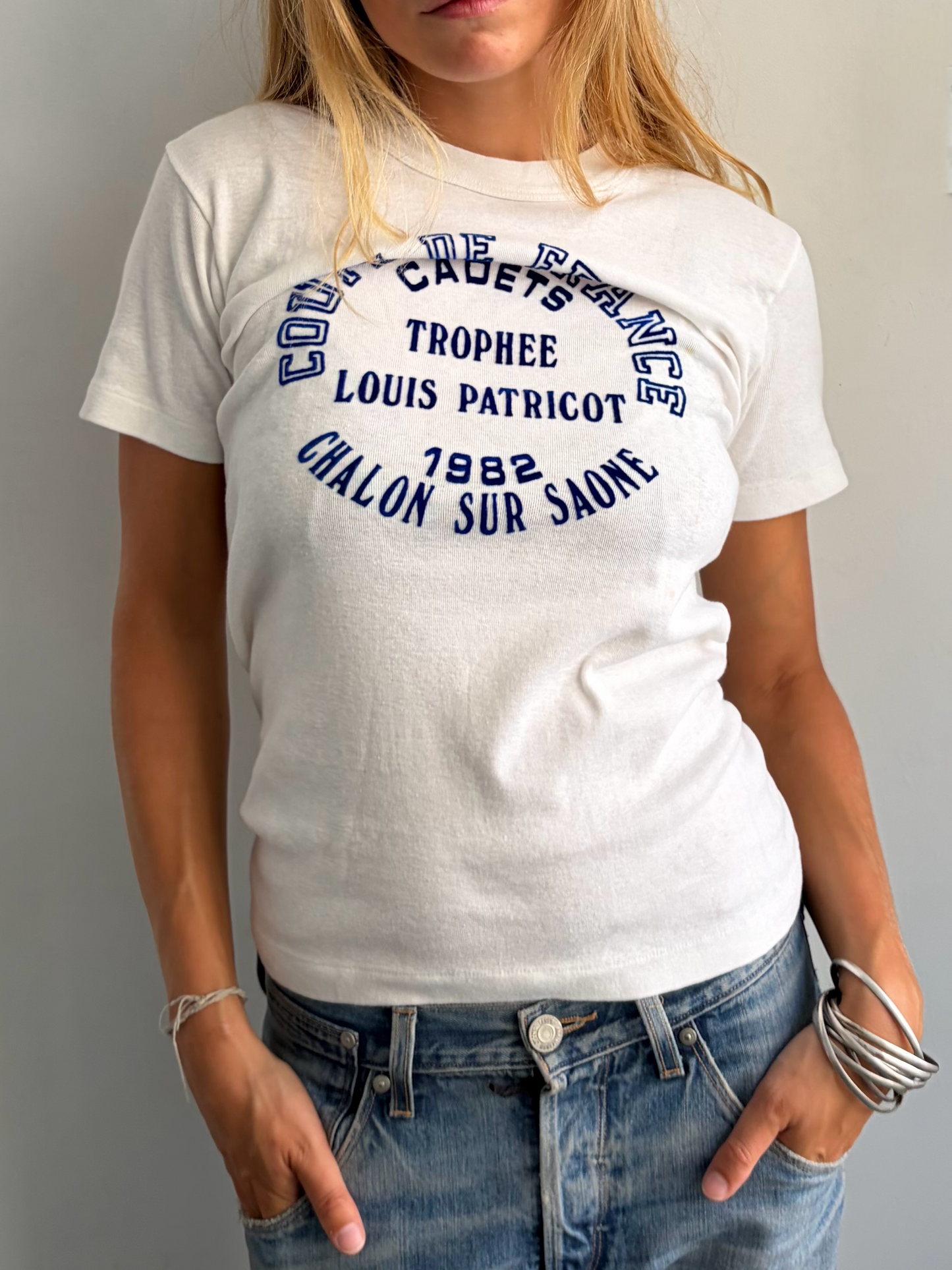 White Graphic Tee
