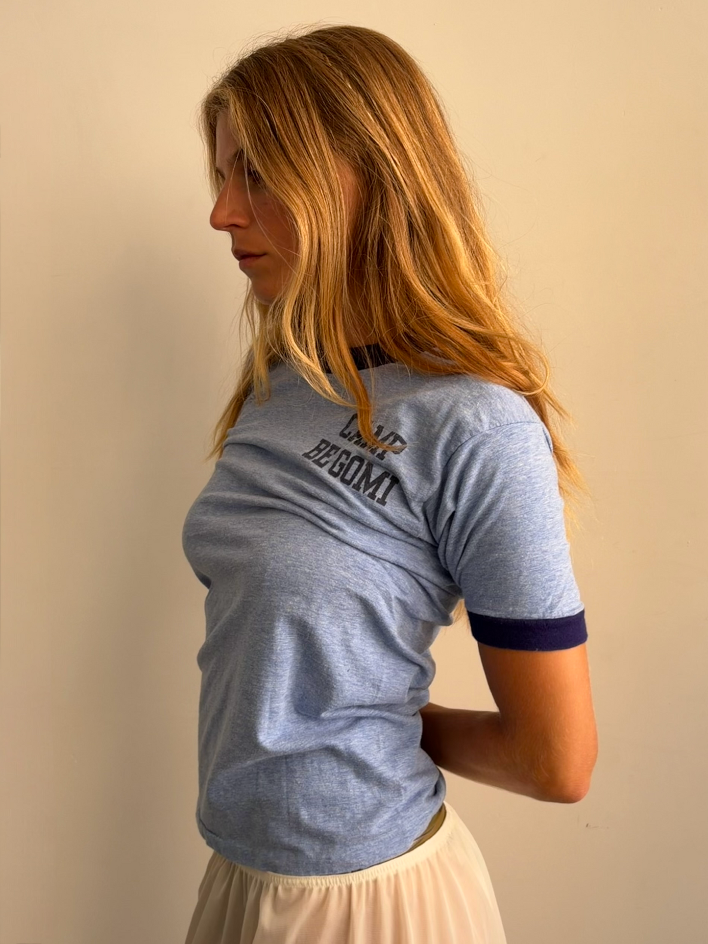 Blue Ringer Tee