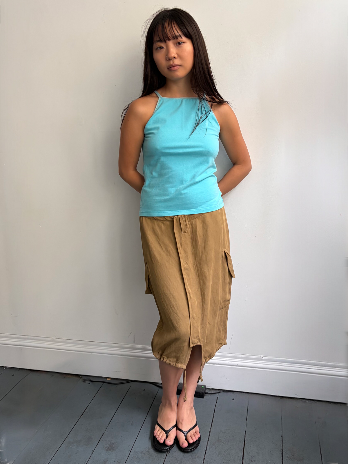 Bright Blue Armani Tank