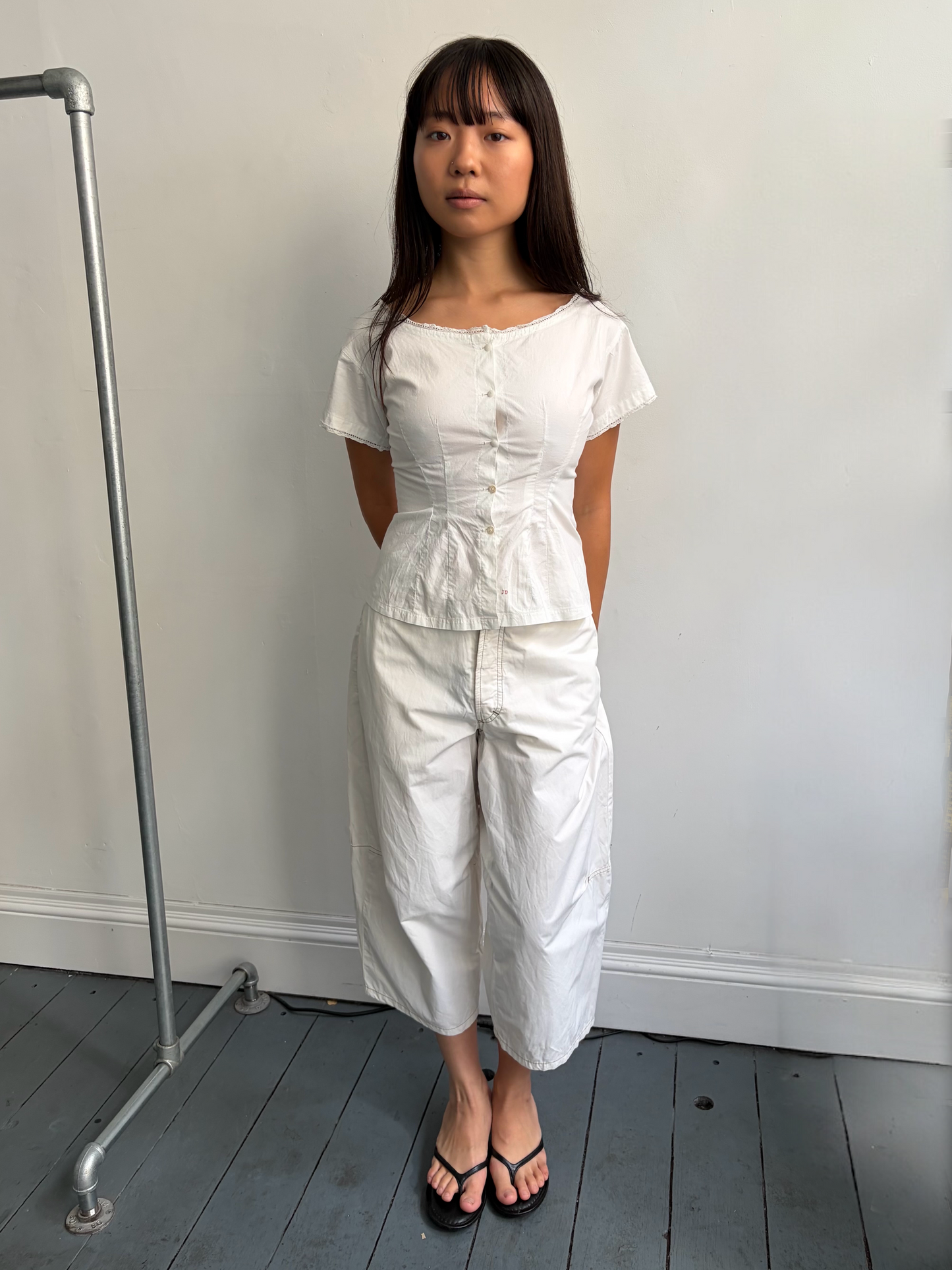 Marithé + François Girbaud Cropped Trousers