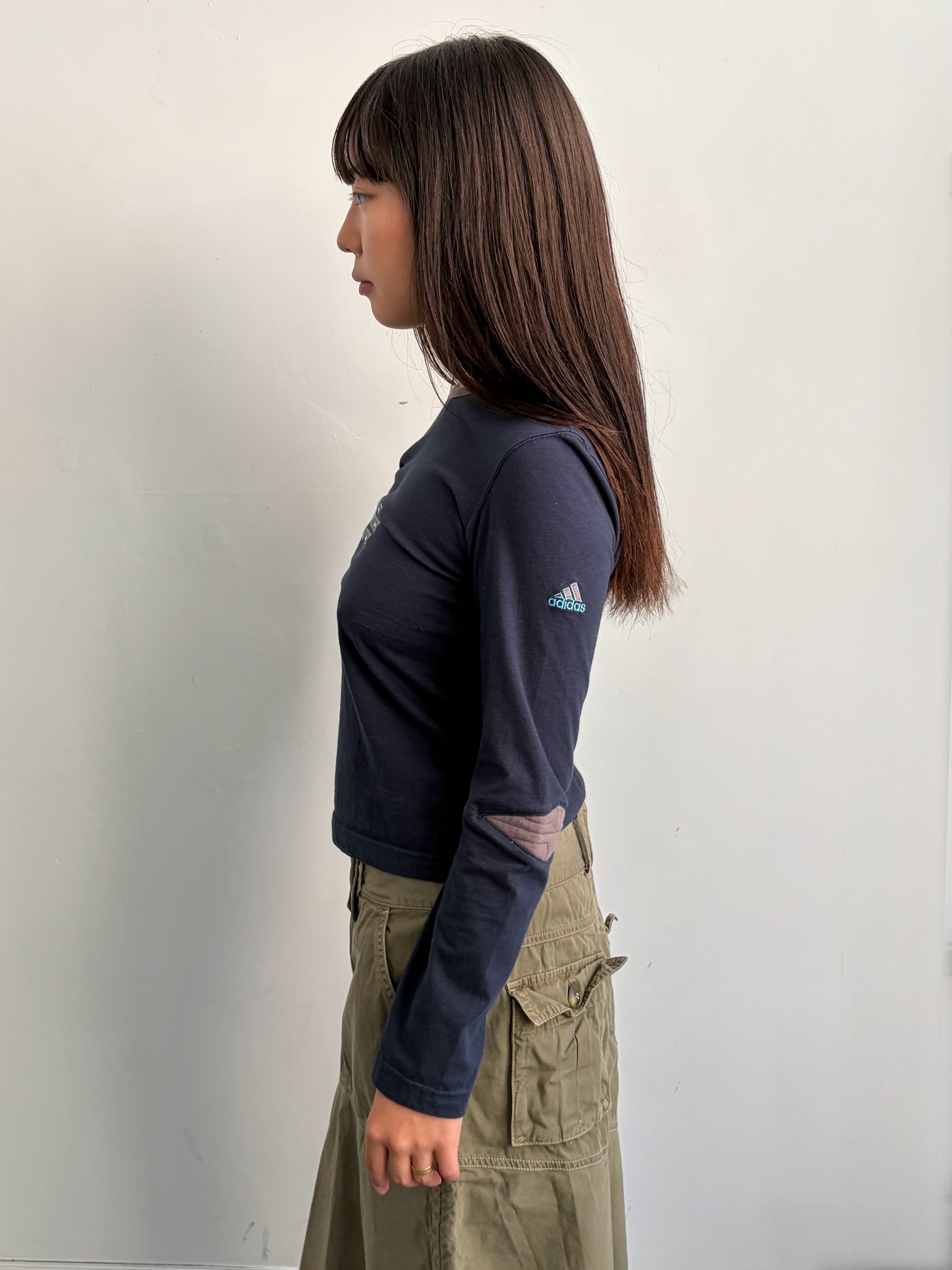 Khaki Cargo Skirt