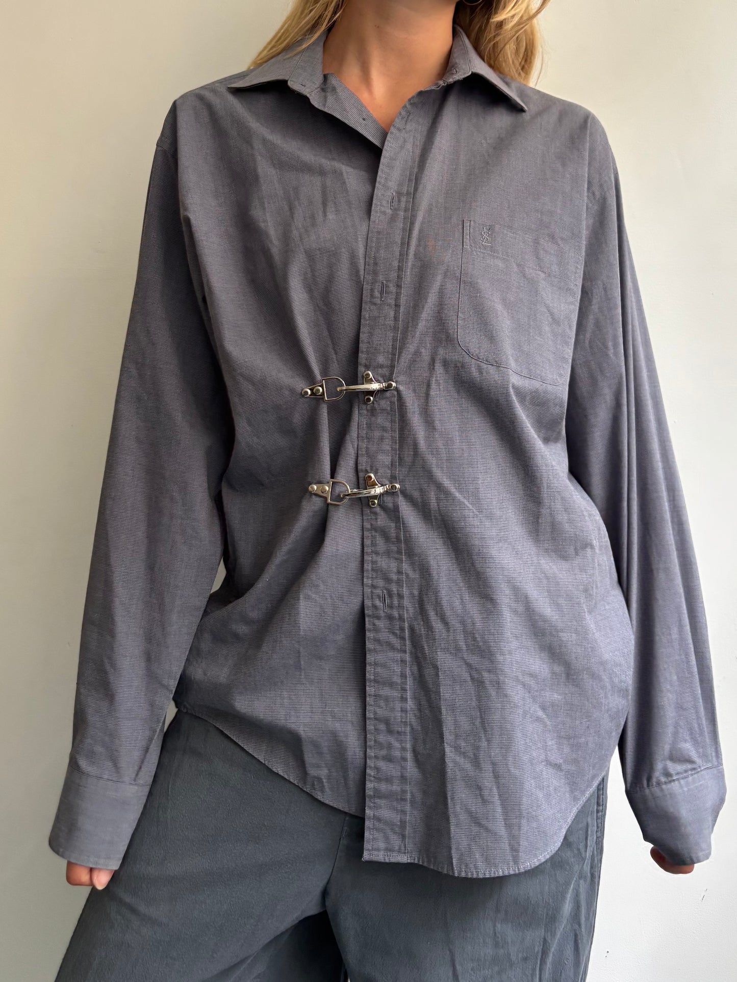 YSL Fireman Clasp Shirt